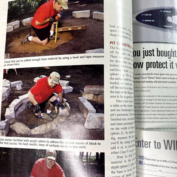 Handyman Woodworking Magazine Vol 16 Issue 88 No 3 May Jun 2008 Backyard Project - Picture 9 of 9